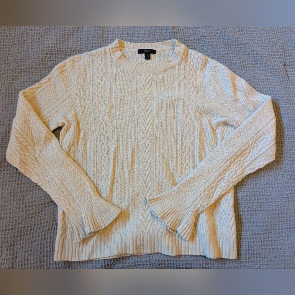 J. Crew Cable Knit Sweater